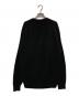 AURALEE (オーラリー) SUPER HARD TWIST RIB KNIT P/O ブラック サイズ:4：18000円