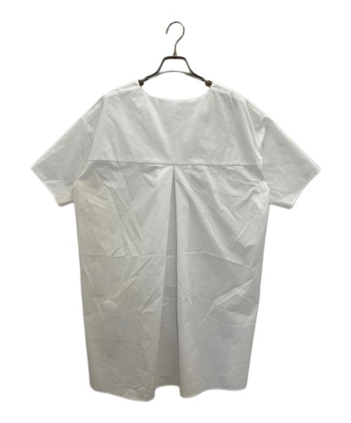 RIM.ARK（リムアーク）RIM.ARK (リムアーク) インサイドスリットトップス ホワイト サイズ:36の古着・服飾アイテム