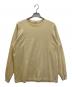 AURALEE（オーラリー）の古着「LUSTER PLAITING L/S TEE」｜イエロー