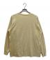 AURALEE (オーラリー) LUSTER PLAITING L/S TEE イエロー サイズ:3：6000円