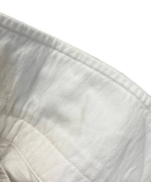 maison kitsune（メゾンキツネ）MAISON KITSUNE (メゾンキツネ) ボタンダウンシャツ ホワイト サイズ:38の古着・服飾アイテム