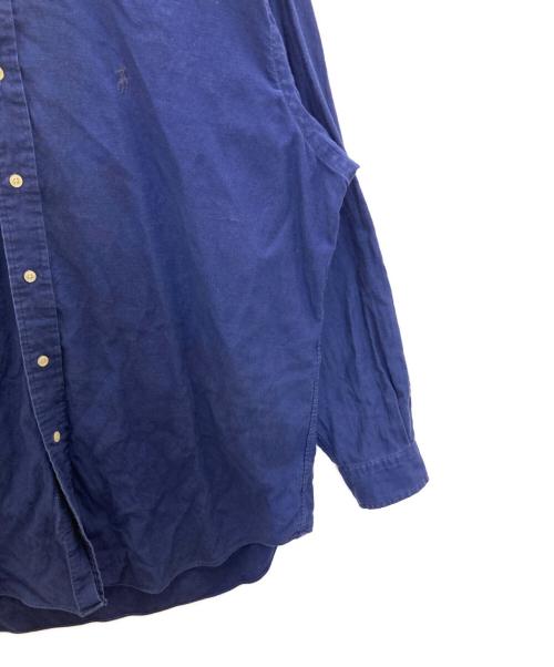 POLO RALPH LAUREN（ポロ・ラルフローレン）POLO RALPH LAUREN (ポロ・ラルフローレン) BLAKEポニー刺繍BDシャツ ネイビー サイズ:Ｌの古着・服飾アイテム