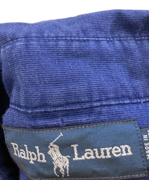 POLO RALPH LAUREN（ポロ・ラルフローレン）POLO RALPH LAUREN (ポロ・ラルフローレン) BLAKEポニー刺繍BDシャツ ネイビー サイズ:Ｌの古着・服飾アイテム