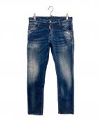 DSQUARED2ディースクエアード）の古着「SKATER JEAN」｜インディゴ