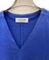 中古・古着 MAATEE&SONS (マーティーアンドサンズ) Japanese V-neck tee ブルー サイズ:2：5000円