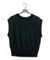 MARGARET HOWELL (マーガレットハウエル) LINEN COTTON SILK SLIPOVERニットベスト グリーン サイズ:2：7000円