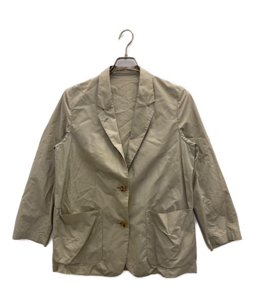MARGARET HOWELL（マーガレットハウエル）MARGARET HOWELL (マーガレットハウエル) FINE COTTON TWILL ジャケット/ファイン コットン ツイルジャケット ベージュ サイズ:Ⅱの古着・服飾アイテム