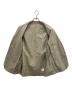 中古・古着 MARGARET HOWELL (マーガレットハウエル) FINE COTTON TWILL ジャケット/ファイン コットン ツイルジャケット ベージュ サイズ:Ⅱ：5000円