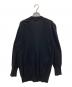 MARGARET HOWELL (マーガレットハウエル) COTTON CASHMERE CARDIGAN ブラック サイズ:2：5000円