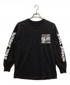 WACKO MARIA×STILL SMOKINワコマリア×スティルスモーキン）の古着「プリントカットソー」｜ブラック