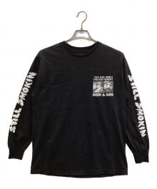 WACKO MARIA×STILL SMOKIN（ワコマリア×スティルスモーキン）の古着「プリントカットソー」｜ブラック