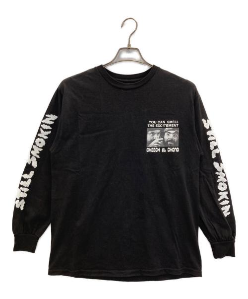 WACKO MARIA（ワコマリア）WACKO MARIA (ワコマリア) STILL SMOKIN (スティルスモーキン) プリントカットソー ブラック サイズ:Mの古着・服飾アイテム