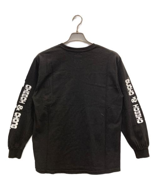 WACKO MARIA（ワコマリア）WACKO MARIA (ワコマリア) STILL SMOKIN (スティルスモーキン) プリントカットソー ブラック サイズ:Mの古着・服飾アイテム