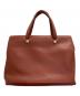 LONGCHAMP（ロンシャン）の古着「2wayレザーバッグ」｜ブラウン