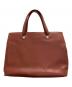 LONGCHAMP (ロンシャン) 2wayレザーバッグ ブラウン：17000円