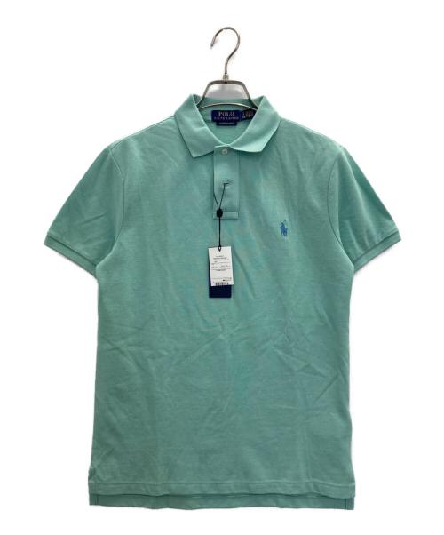 POLO RALPH LAUREN（ポロ・ラルフローレン）POLO RALPH LAUREN (ポロ・ラルフローレン) ポニー刺繍ポロシャツ スカイブルー サイズ:S 未使用品の古着・服飾アイテム