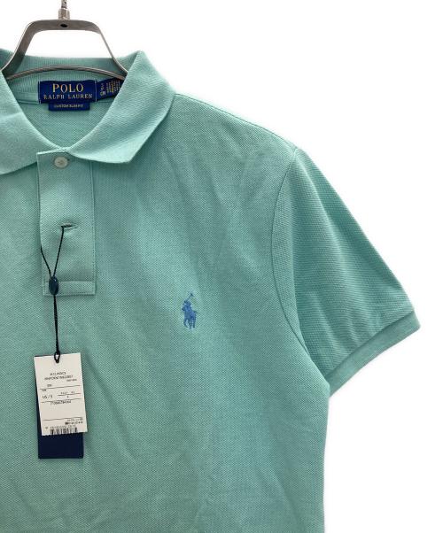 POLO RALPH LAUREN（ポロ・ラルフローレン）POLO RALPH LAUREN (ポロ・ラルフローレン) ポニー刺繍ポロシャツ スカイブルー サイズ:S 未使用品の古着・服飾アイテム