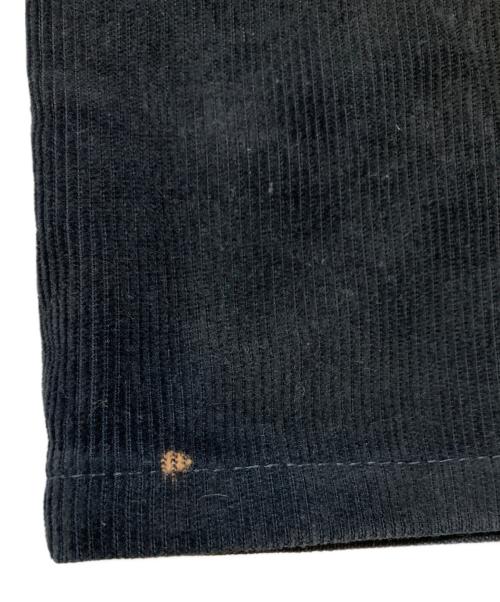 BURBERRY BLACK LABEL（バーバリーブラックレーベル）BURBERRY BLACK LABEL (バーバリーブラックレーベル) バックホース刺繍コーデュロイパンツ ブラック サイズ:SIZE73CMの古着・服飾アイテム