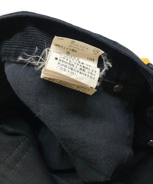 BURBERRY BLACK LABEL（バーバリーブラックレーベル）BURBERRY BLACK LABEL (バーバリーブラックレーベル) バックホース刺繍コーデュロイパンツ ブラック サイズ:SIZE73CMの古着・服飾アイテム