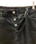 中古・古着 BURBERRY BLACK LABEL (バーバリーブラックレーベル) バックホース刺繍コーデュロイパンツ ブラック サイズ:SIZE73CM：6000円