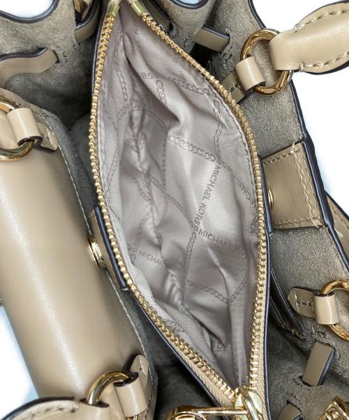 MICHAEL KORS（マイケルコース）MICHAEL KORS (マイケルコース) AMILTON LEGACY 2Way ショルダーバッグ/ハミルトン レガシー 2Way ショルダーバッグ ベージュの古着・服飾アイテム
