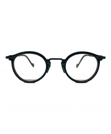 中古・古着通販】ANNE&VALENTIN (アンバレンタイン) 眼鏡 ネイビー