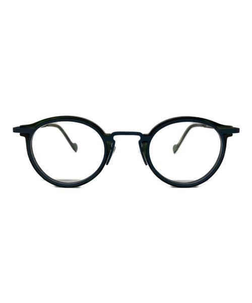 ANNE&VALENTIN（アンバレンタイン）ANNE&VALENTIN (アンバレンタイン) 眼鏡 ネイビー サイズ:SIZE 47□27-140の古着・服飾アイテム