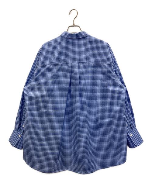 Lily Brown（リリーブラウン）Lily Brown (リリーブラウン) Lily Bearボウタイオーバーシャツ ブルー サイズ:FREEの古着・服飾アイテム
