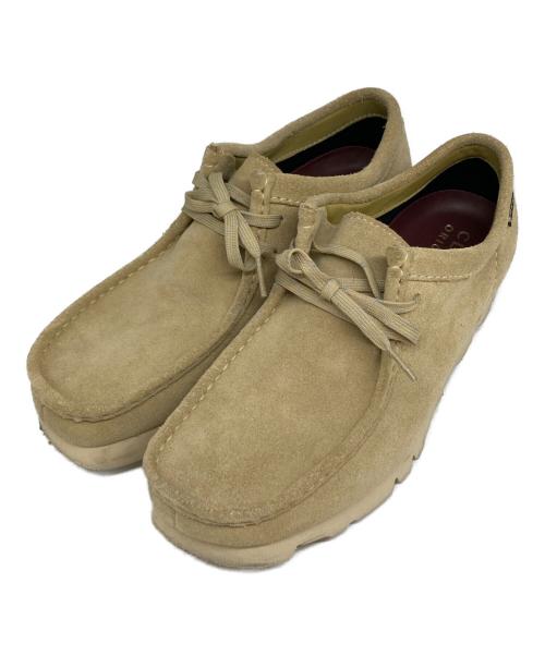 CLARKS（クラークス）CLARKS (クラークス) Wallabee GTX ベージュ サイズ:25.5㎝の古着・服飾アイテム