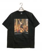 APPLEBUMアップルバム）の古着「The Birth of hero Tシャツ」｜ブラック