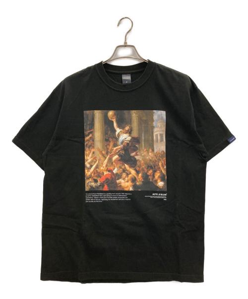 APPLEBUM（アップルバム）APPLEBUM (アップルバム) The Birth of hero Tシャツ ブラック サイズ:XLの古着・服飾アイテム