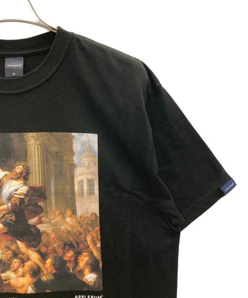 APPLEBUM（アップルバム）APPLEBUM (アップルバム) The Birth of hero Tシャツ ブラック サイズ:XLの古着・服飾アイテム
