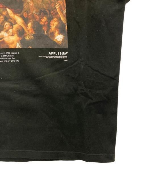 APPLEBUM（アップルバム）APPLEBUM (アップルバム) The Birth of hero Tシャツ ブラック サイズ:XLの古着・服飾アイテム