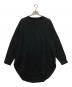 GROUND Y（グラウンドワイ）の古着「cotton jersey jumbo round long sleeve」｜ブラック