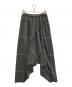 ISSEY MIYAKE PERMANENTE (イッセイミヤケ ペルマネンテ) サマーウール イージーサルエルパンツ グレー サイズ:M：14000円
