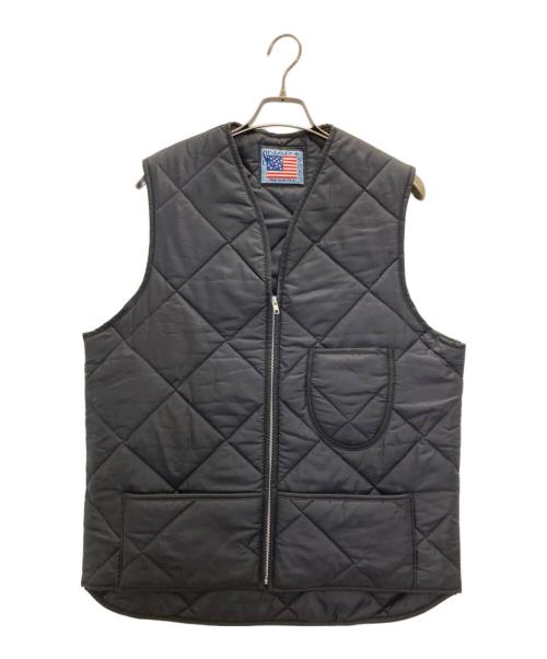 SNAP’N’WEAR（スナップンウエア）SNAP’N’WEAR (スナップンウエア) キルティングベスト ブラック サイズ:不明の古着・服飾アイテム