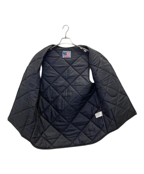 SNAP’N’WEAR（スナップンウエア）SNAP’N’WEAR (スナップンウエア) キルティングベスト ブラック サイズ:不明の古着・服飾アイテム