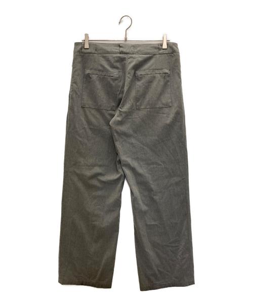 EMPORIO ARMANI（エンポリオ アルマーニ）EMPORIO ARMANI (エンポリオ アルマーニ) MR A LINE スラックス グレー サイズ:48の古着・服飾アイテム