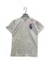 COMME des GARCONS COMME des GARCONS（コムデギャルソン コムデギャルソン）の古着「花柄刺繍ワッペンTee」｜ネイビー