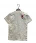 COMME des GARCONS COMME des GARCONS (コムデギャルソン コムデギャルソン) 花柄刺繍ワッペンTee ネイビー サイズ:SS：5000円