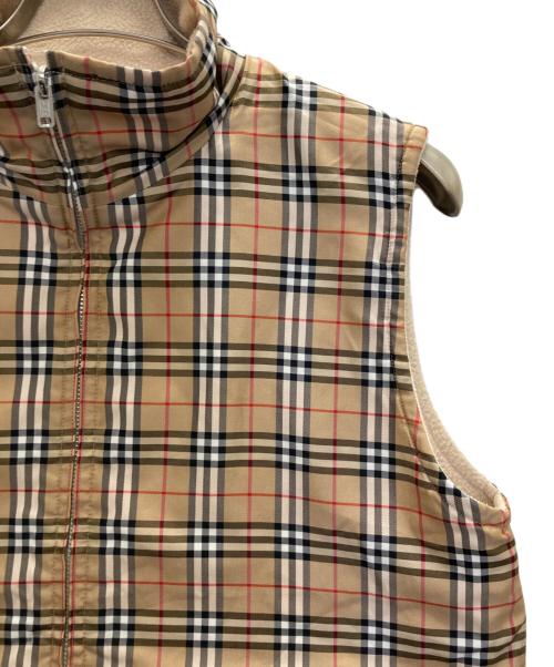 BURBERRY GOLF（バーバリーゴルフ）BURBERRY GOLF (バーバリーゴルフ) リバーシブルベスト ベージュ サイズ:Lの古着・服飾アイテム