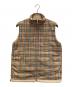 BURBERRY GOLF（バーバリーゴルフ）の古着「リバーシブルベスト」｜ベージュ