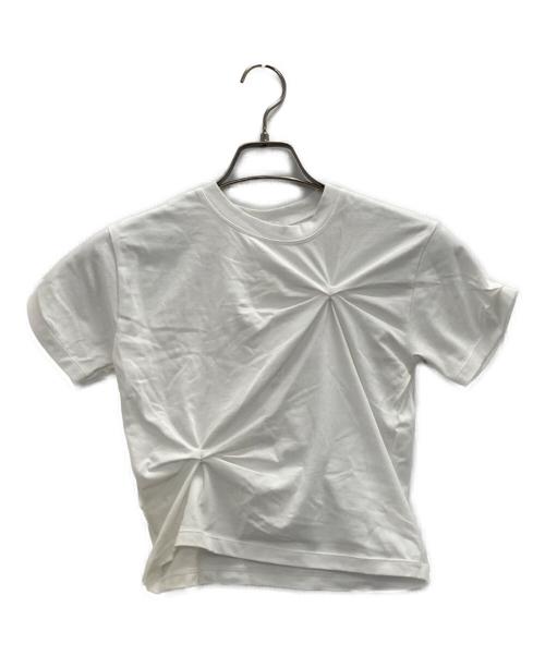 MANOF（マノフ）MANOF (マノフ) TUCK CUT TOPS ホワイト サイズ:FREE 未使用品の古着・服飾アイテム
