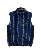 GRAMICCIグラミチ）の古着「Ripple Sherpa Vest フリースベスト」｜ブルー