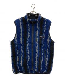 GRAMICCI（グラミチ）の古着「Ripple Sherpa Vest フリースベスト」｜ブルー