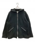agnes b hommeアニエスベーオム）の古着「ジップパーカー」｜ブラック