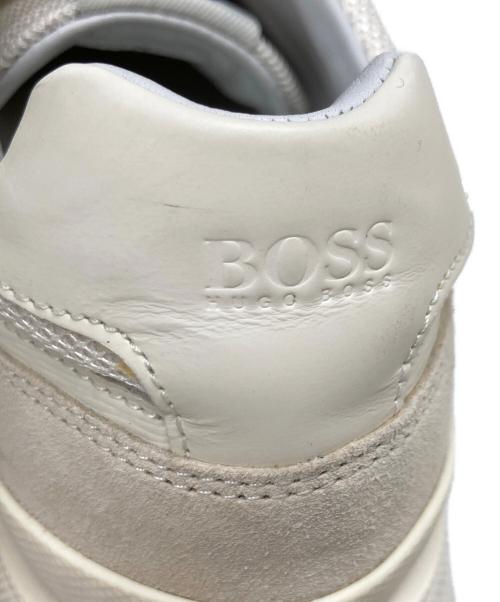 BOSS（ボス）BOSS (ボス) ローカットスニーカー アイボリー サイズ:41の古着・服飾アイテム