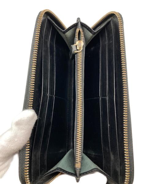 BVLGARI（ブルガリ）BVLGARI (ブルガリ) セルペンティ ラウンドファスナー財布 ブラックの古着・服飾アイテム