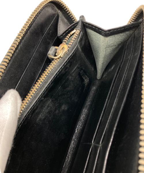 BVLGARI（ブルガリ）BVLGARI (ブルガリ) セルペンティ ラウンドファスナー財布 ブラックの古着・服飾アイテム