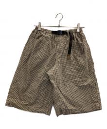 GRAMICCI×BEAMS（グラミチ×ビームス）の古着「別注チェックショーツ」｜ブラウン